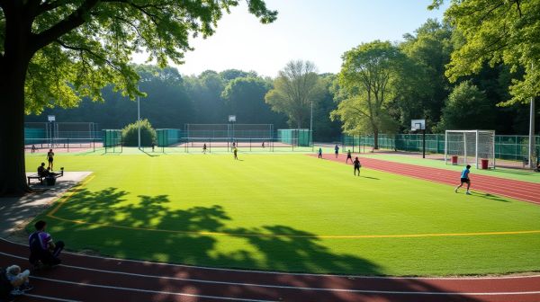 Terrains multisports : aménagements polyvalents pour tous les sports